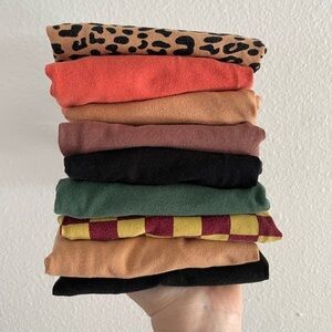 Set of 9 Pairs of ARQ High-Waisted Underwear, Size Medium